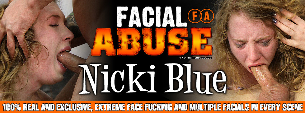 Facial Abuse Nicki Blue